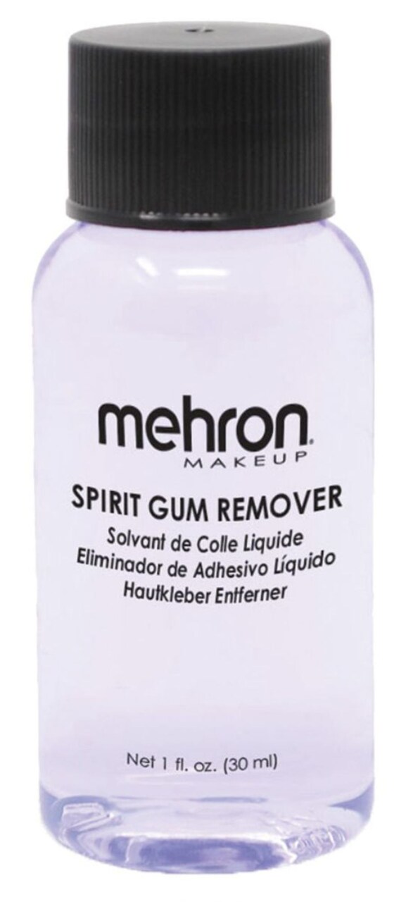 The Costume Center Clear and Black Spirit Gum Remover Halloween Makeup Costume Accessory 1 oz.